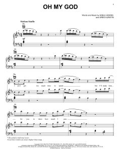 Oh My God von Adele (Download) 