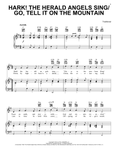 Hark! The Herald Angels Sing / Go, Tell It On The Mountain von Charles Wesley (Download) 