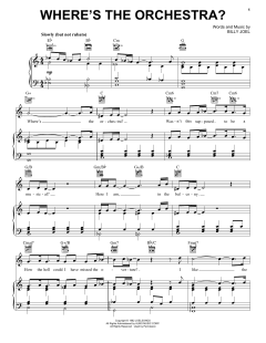 Where's The Orchestra? von Billy Joel (Download) 