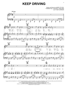 Keep Driving von Harry Styles (Download) 