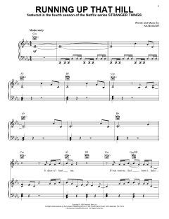 Running Up That Hill von Kate Bush (Download) 
