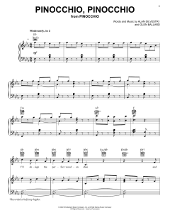 Pinocchio, Pinocchio von Glen Ballard (Download) 