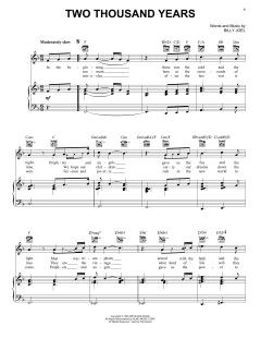 Two Thousand Years von Billy Joel (Download) 