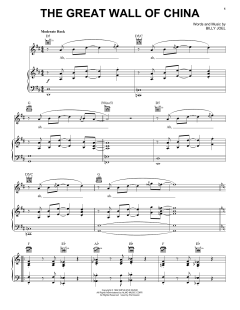 The Great Wall Of China von Billy Joel (Download) 