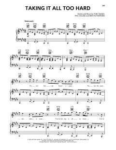 Taking It All Too Hard von Genesis (Download) 