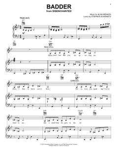 Badder von Alan Menken (Download) 
