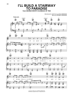 I'll Build A Stairway To Paradise von Ira Gershwin (Download) 
