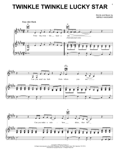 Twinkle Twinkle Lucky Star von Merle Haggard (Download) 