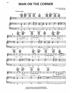 Man On The Corner von Genesis (Download) 