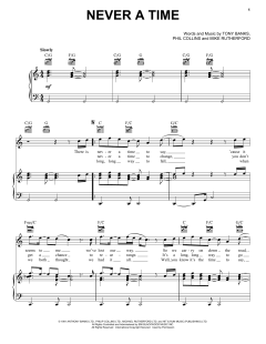 Never A Time von Genesis (Download) 