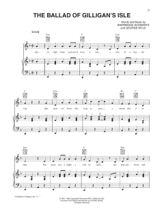 The Ballad of Gilligan's Isle von George Wyle (Download) 