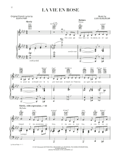 La Vie En Rose von Lady Gaga (Download) 