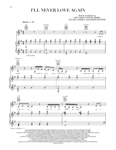 I'll Never Love Again von Lady Gaga (Download) 