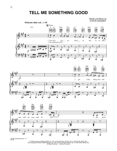 Tell Me Something Good von Stevie Wonder (Download) 