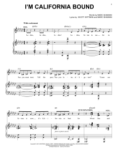 I'm California Bound von Marc Shaiman (Download) 