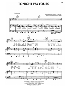 Tonight I'm Yours (Don't Hurt Me) von Rod Stewart (Download) 