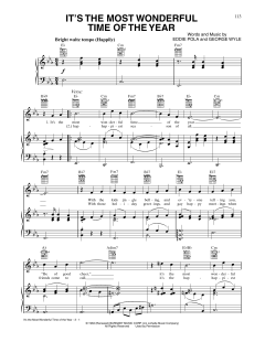 The Most Wonderful Time Of The Year von George Wyle (Download) 
