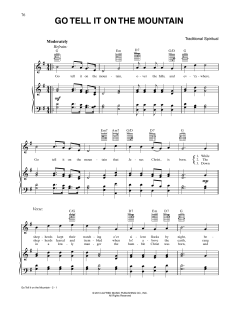 Go, Tell It On The Mountain von Jr., John W. Work (Download) 