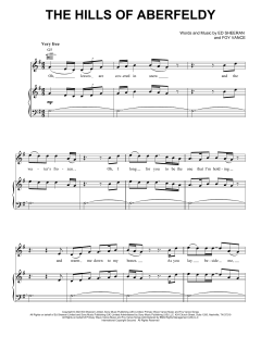 The Hills Of Aberfeldy von Ed Sheeran (Download) 