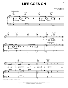 Life Goes On von Ed Sheeran (Download) 