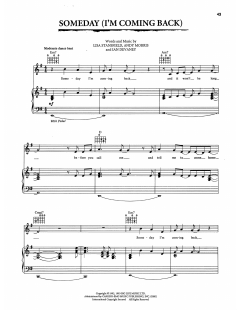 Someday (I'm Coming Back) von Lisa Stansfield (Download) 