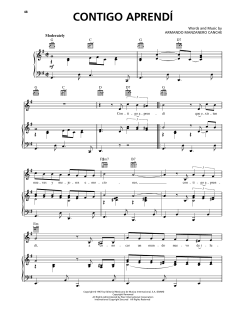 Contigo Aprendi von Armando Manzanero Canche (Download) 