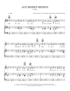 Auf beiden Beinen von Lotte (Download) 