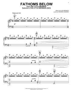 Fathoms Below von Alan Menken (Download) 