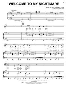 Welcome To My Nightmare von Alice Cooper (Download) 