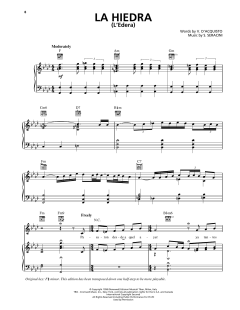La Hiedra (L'Edera) von Trio Los Panchos (Download) 