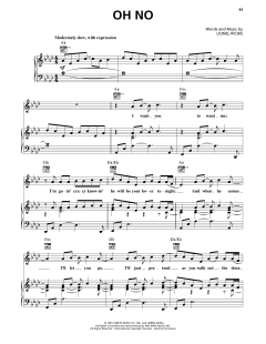 Oh No von Lionel Richie (Download) 