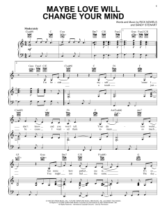 Maybe Love Will Change Your Mind von Stevie Nicks (Download) 