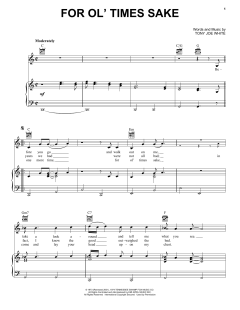 For Ol' Times Sake von Elvis Presley (Download) 