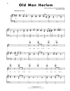 Old Man Harlem von Hoagy Carmichael (Download) 