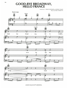 Good-Bye Broadway, Hello France von Benny Davis (Download) 