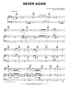 Never Again von Elvis Presley (Download) 