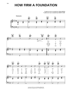 How Firm a Foundation von Joseph Funk (Download) 
