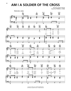 Am I A Soldier Of The Cross von Isaac Watts (Download) 