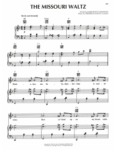 The Missouri Waltz von Frederick Knight Logan (Download) 