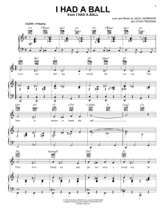I Had A Ball von Jack Lawrence (Download) 
