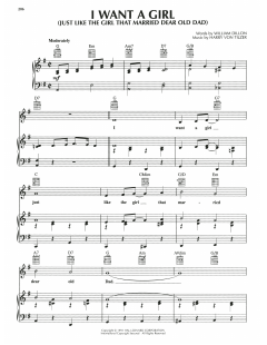 I Want A Girl (Just Like The Girl That Married Dear Old Dad) von Harry von Tilzer (Download) 