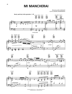 Mi Mancherai (Il Postino) von Josh Groban (Download) 