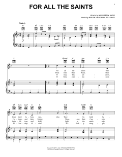 For All The Saints von William W. How (Download) 