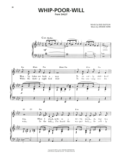 Whip-Poor-Will von Jerome Kern (Download) 