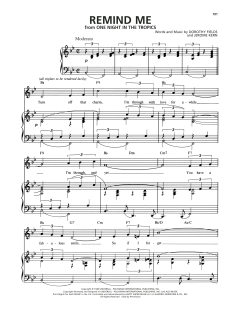 Remind Me von Jerome Kern (Download) 