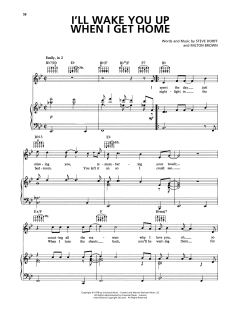 I'll Wake You Up When I Get Home von Steve Dorff (Download) 