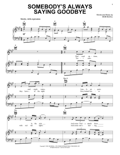 Somebody's Always Saying Goodbye von Anne Murray (Download) 