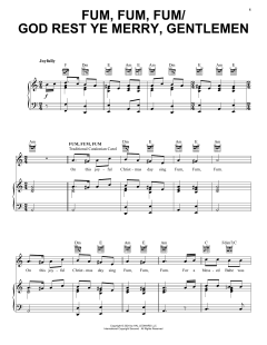 Fum, Fum, Fum/God Rest Ye Merry, Gentlemen Christmas Medley von Traditional English Carol (Download) 