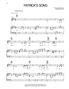 Patrick's Song von Shawn Mullins (Download) 