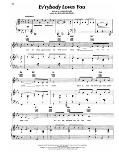 Everybody Loves You von Richard Rodgers (Download) 